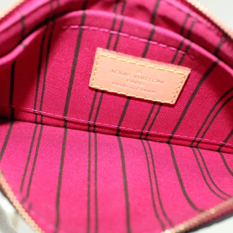 Louis Vuitton Pochette Neverfull  Canvas Clutch Bag - Barde - Image 5