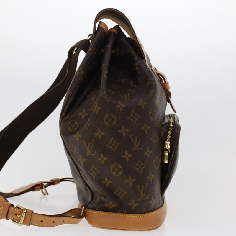 Louis Vuitton Montsouris  Canvas Backpack Bag - Barde - Image 4