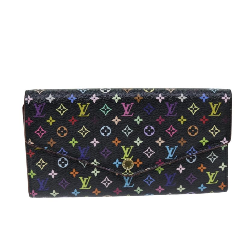 Louis Vuitton Portefeuille Sarah  Canvas Wallet - Barde