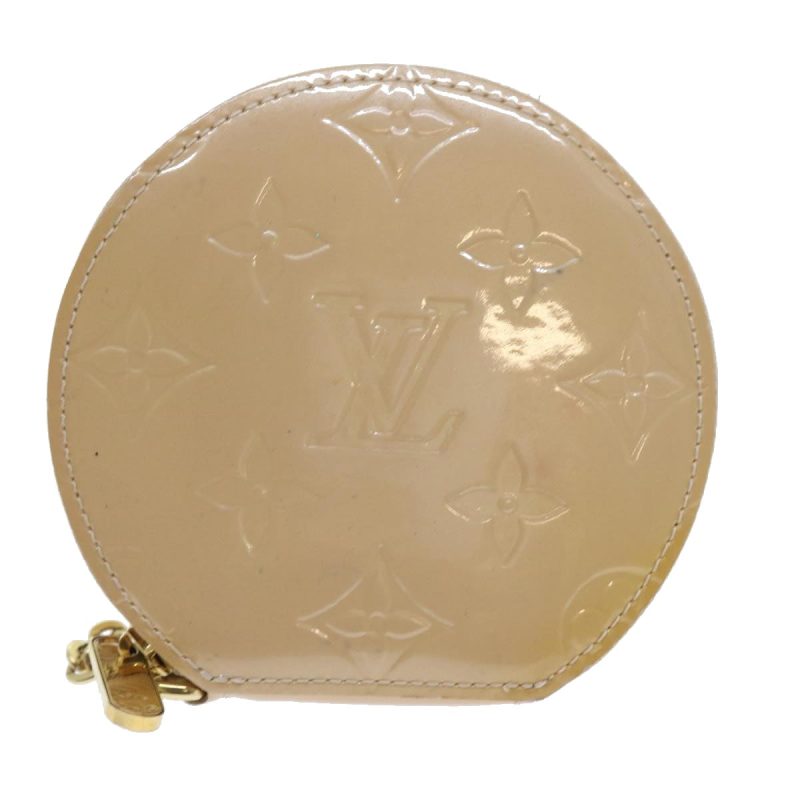 Louis Vuitton Porte Monnaie Rond  Patent Leather Wallet - Barde