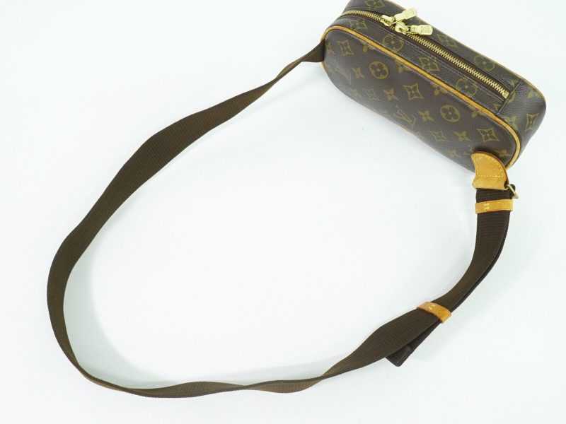 Louis Vuitton Pochette Gange  Canvas Clutch Bag - Barde - Image 3