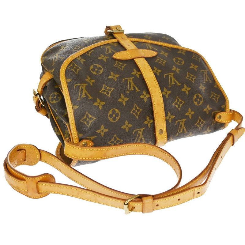 Louis Vuitton Saumur 30  Canvas Shoulder Bag - Barde - Image 3