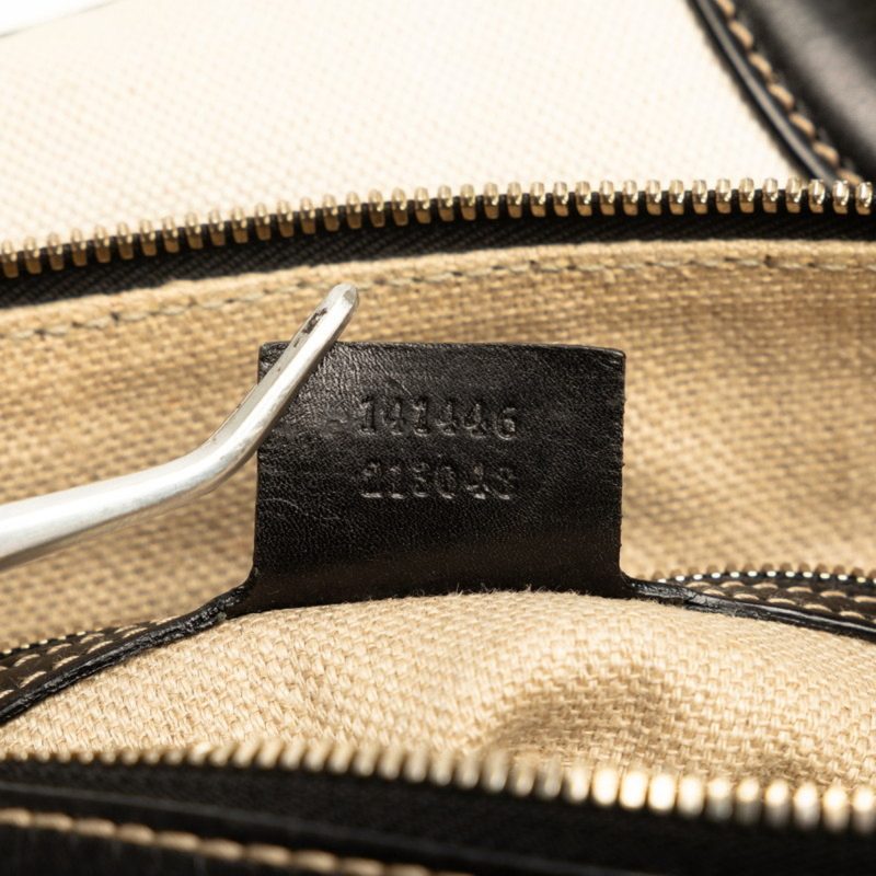 Gucci Crest  Canvas Shoulder Bag () - Barde - Image 6