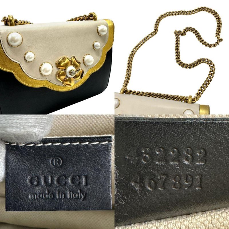 Gucci  Leather Shoulder Bag () - Barde - Image 3