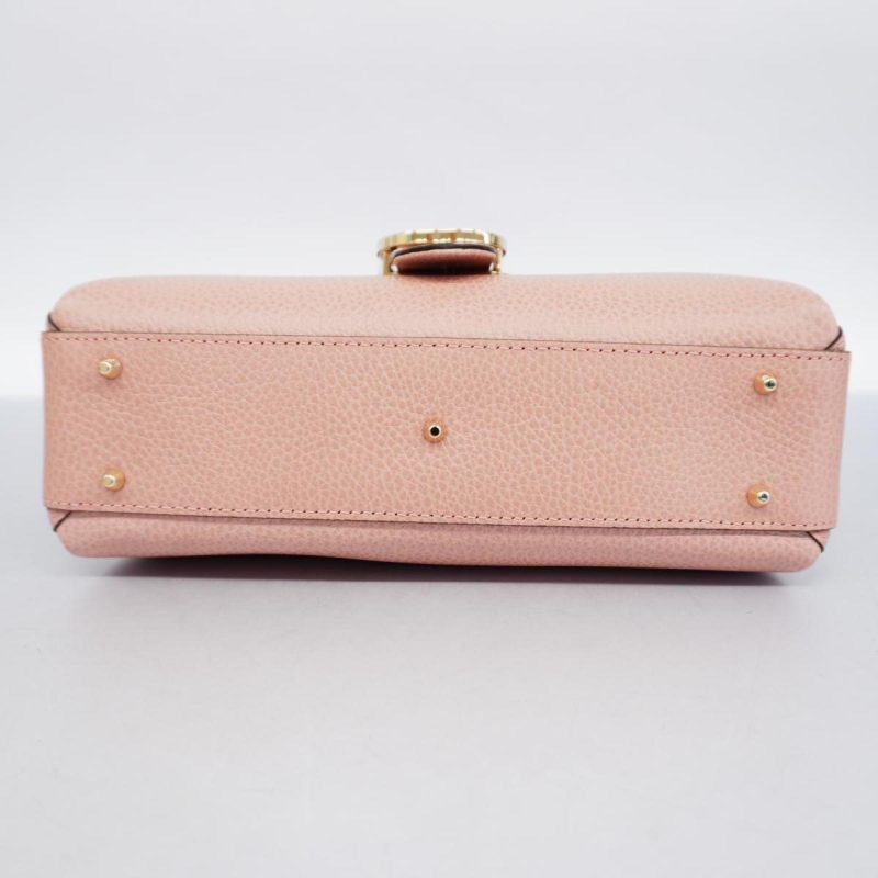 Gucci Interlocking  Leather Shoulder Bag () - Barde - Image 4