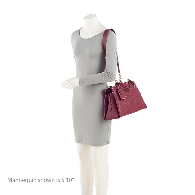 Louis Vuitton Monogram Empreinte Vosges MM Satchel - Barde - Image 5
