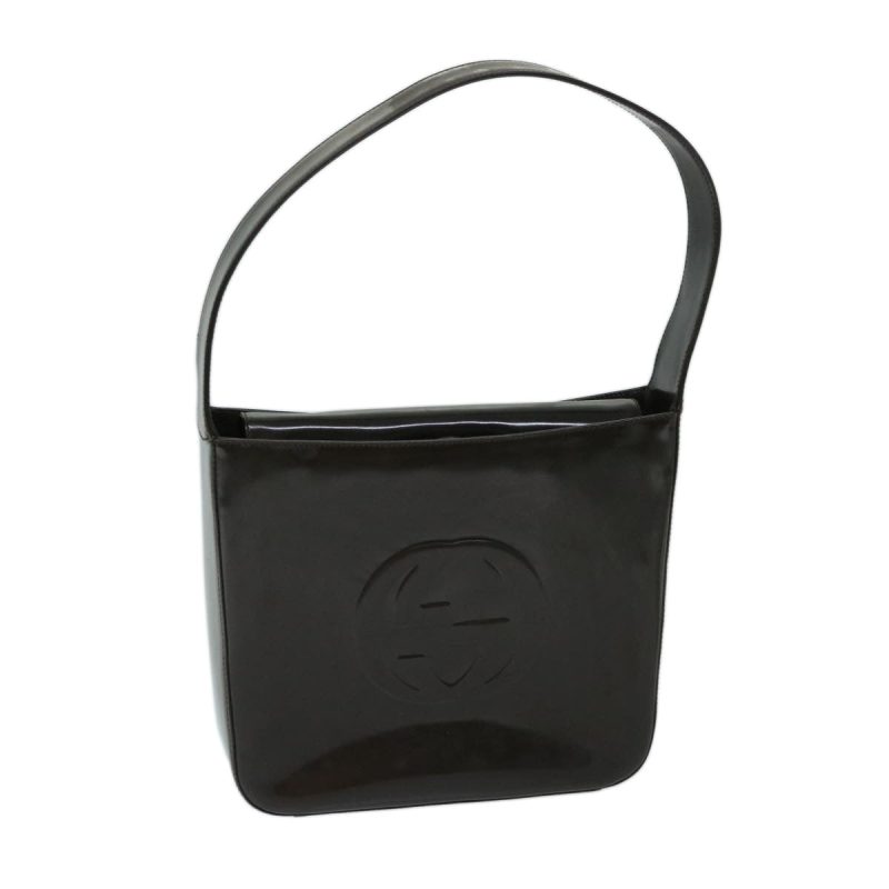 Gucci  Patent Leather Shoulder Bag () - Barde