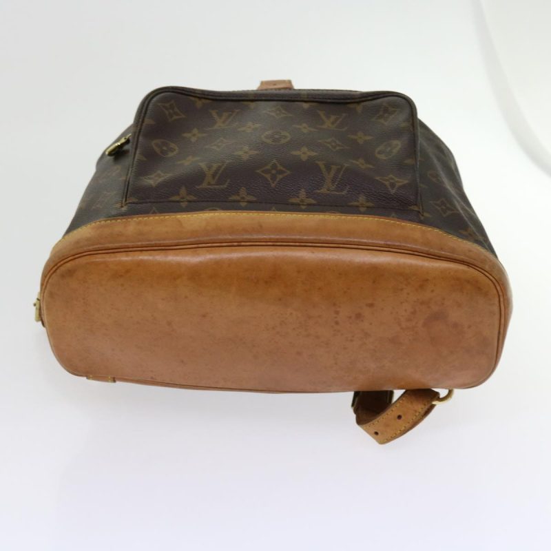 Louis Vuitton Montsouris  Canvas Backpack Bag - Barde - Image 3