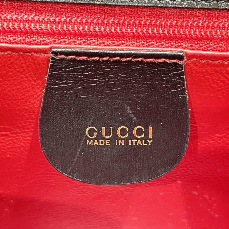 Gucci  Leather Handbag (Pre-Owned) - Barde - Image 5