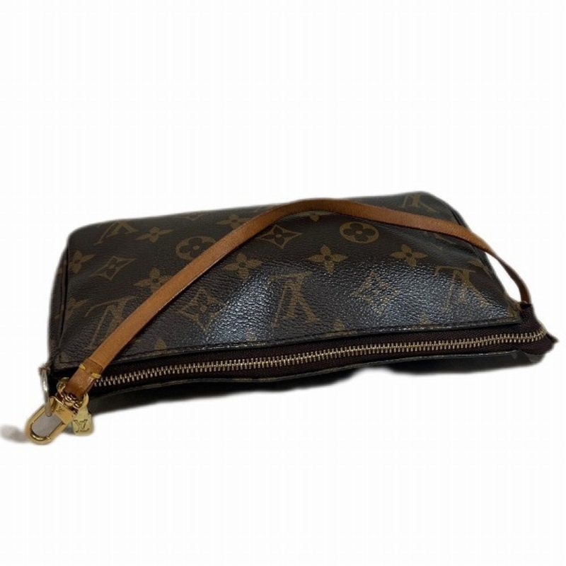 Louis Vuitton Pochette Accessoire  Canvas Clutch Bag - Barde - Image 4