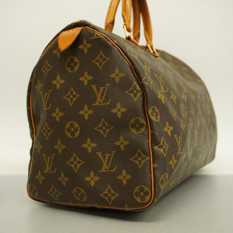 Louis Vuitton Speedy 35  Canvas Handbag - Barde - Image 4