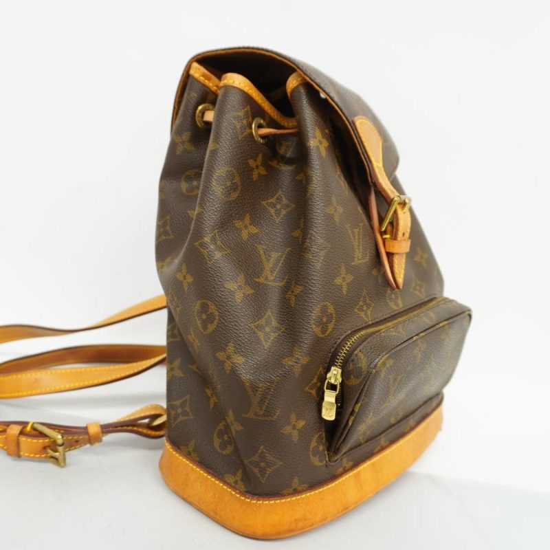 Louis Vuitton Montsouris  Canvas Backpack Bag - Barde - Image 4