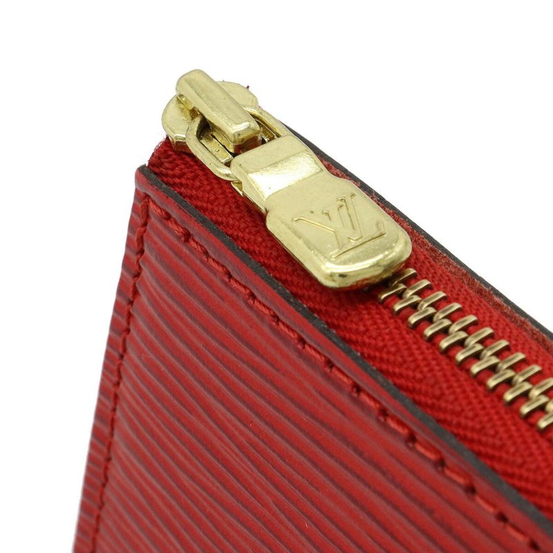 Louis Vuitton Pochette Accessoires  Leather Clutch Bag - Barde - Image 6
