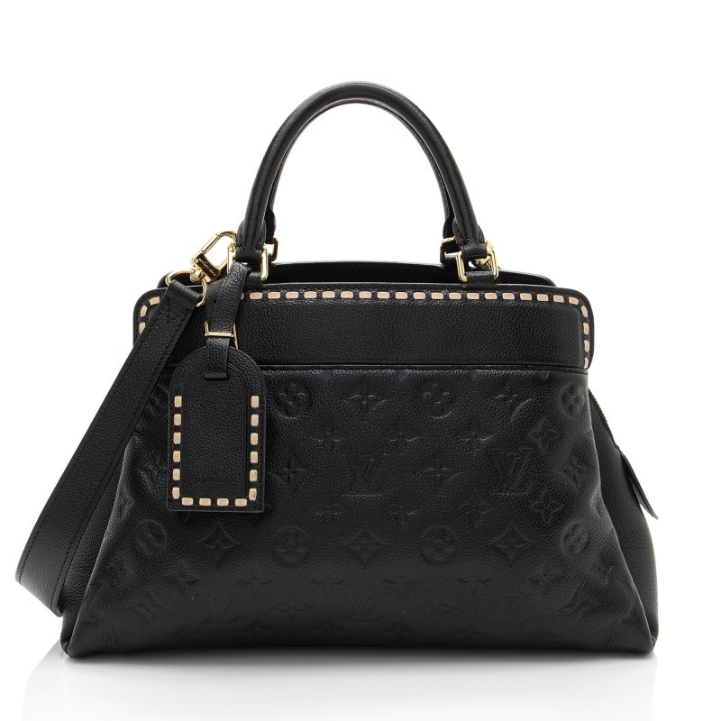 Louis Vuitton Monogram Empreinte Vosges MM Satchel - Barde