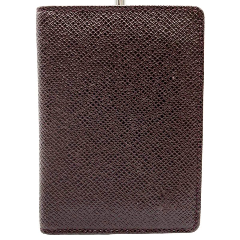 Louis Vuitton Porte Carte Double  Leather Wallet - Barde