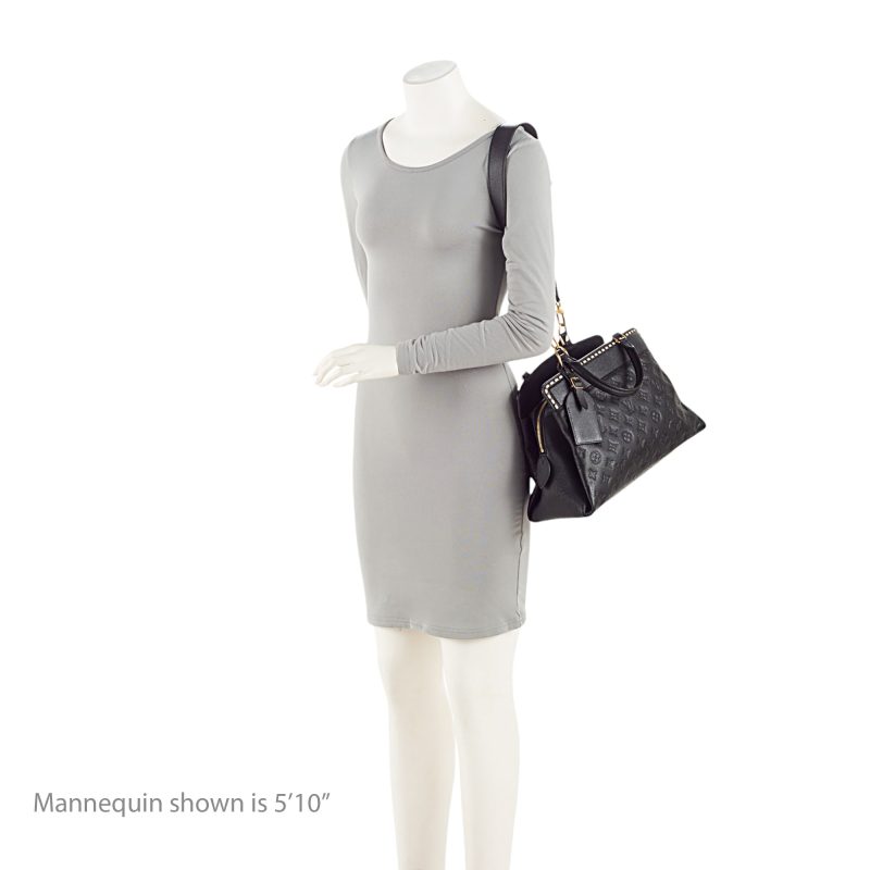 Louis Vuitton Monogram Empreinte Vosges MM Satchel - Barde - Image 4