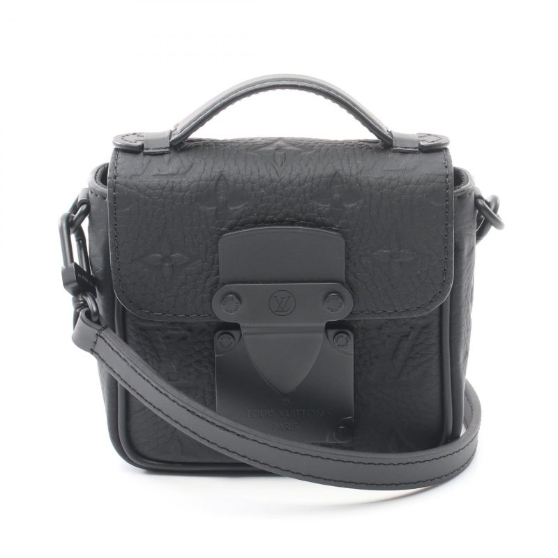 Louis Vuitton Pico S Lock Handbag Monogram Leather - Barde