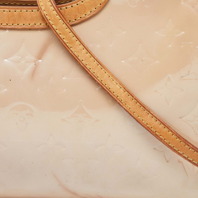Louis Vuitton Rose Florentine Monogram Vernis Roxbury Drive Bag - Barde - Image 4