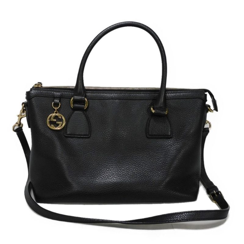 Gucci  Leather Shoulder Bag Tote Bag (Pre-Owned) - Barde