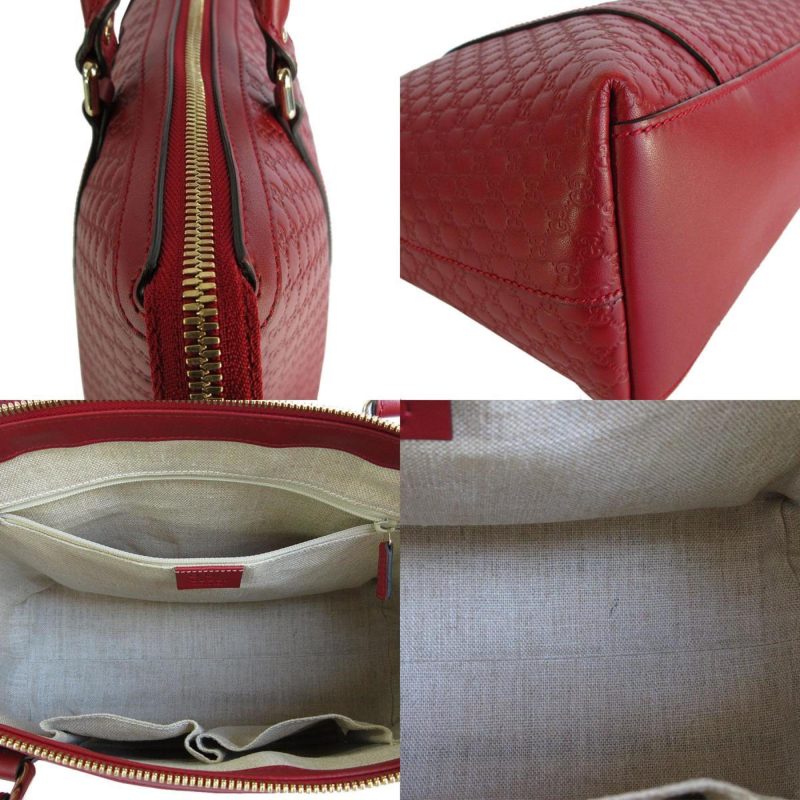 Gucci  Leather Handbag Shoulder Bag (Pre-Owned) - Barde - Image 4