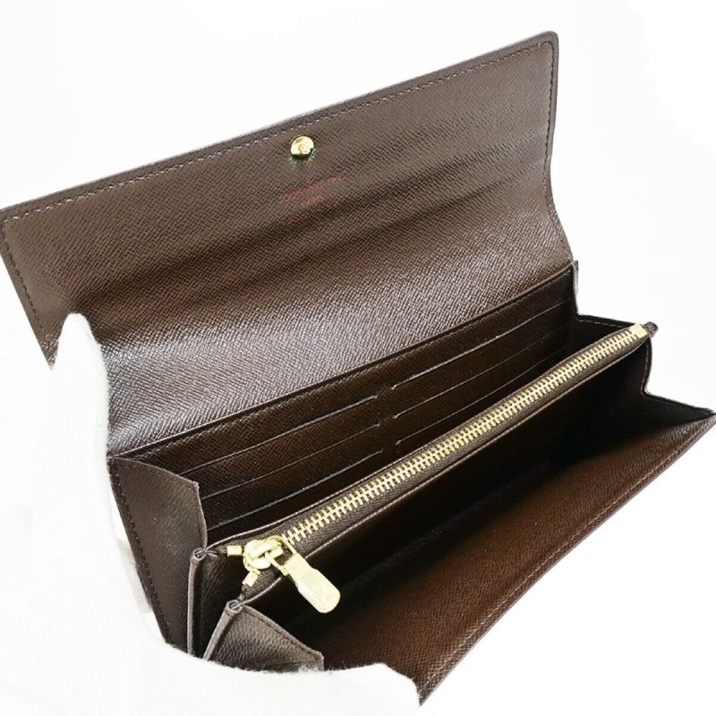Louis Vuitton Porte Monnaie Cit  Canvas Wallet - Barde - Image 5