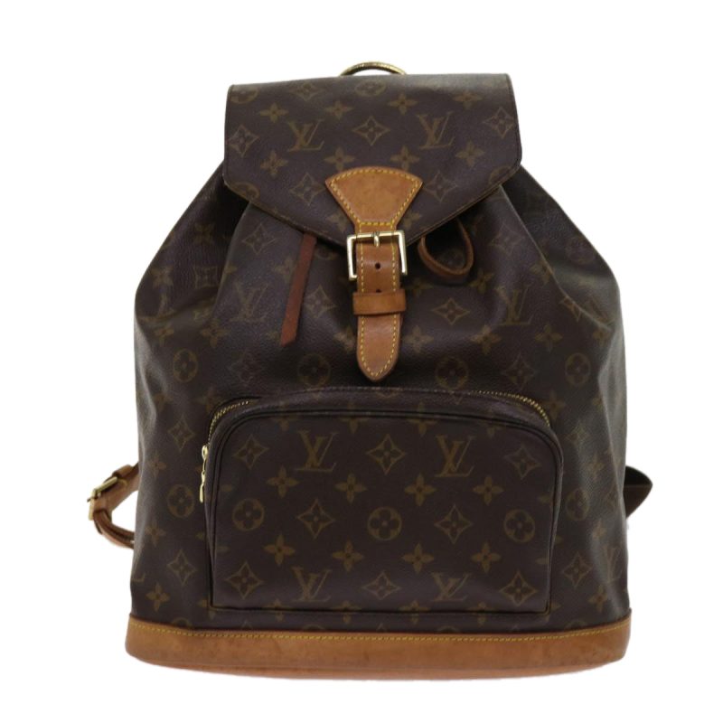 Louis Vuitton Montsouris  Canvas Backpack Bag - Barde