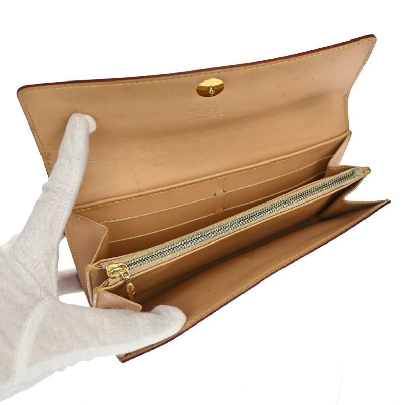 Louis Vuitton Portefeuille Sarah  Canvas Wallet - Barde - Image 5