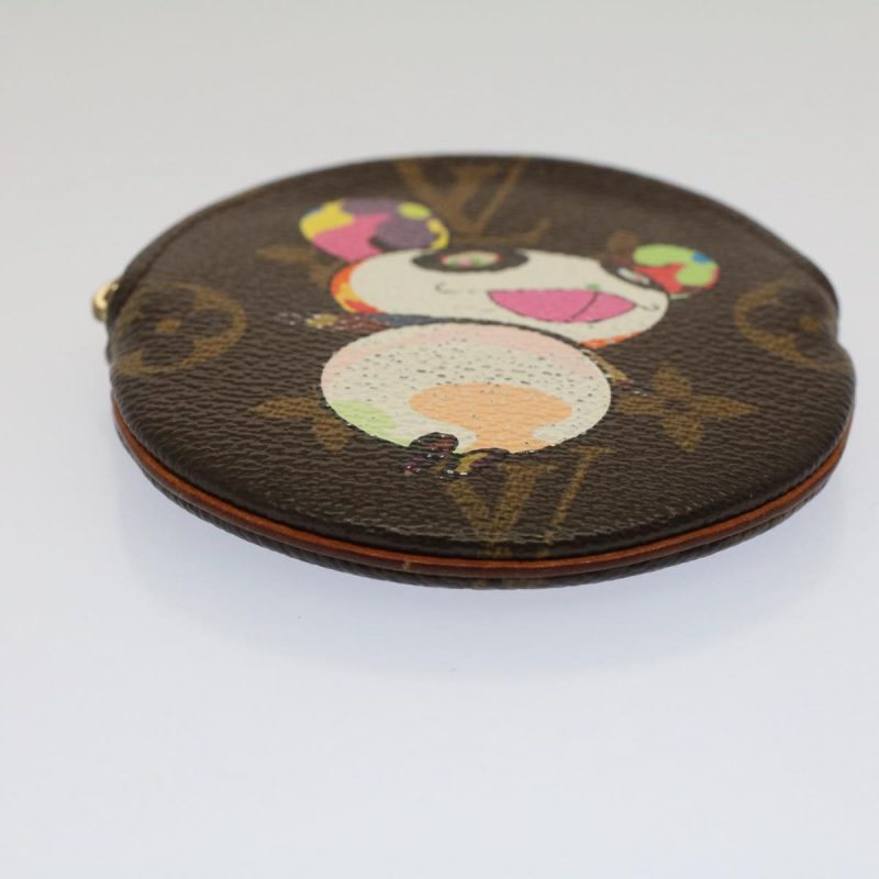 Louis Vuitton Porte Monnaie Rond  Canvas Wallet - Barde - Image 3