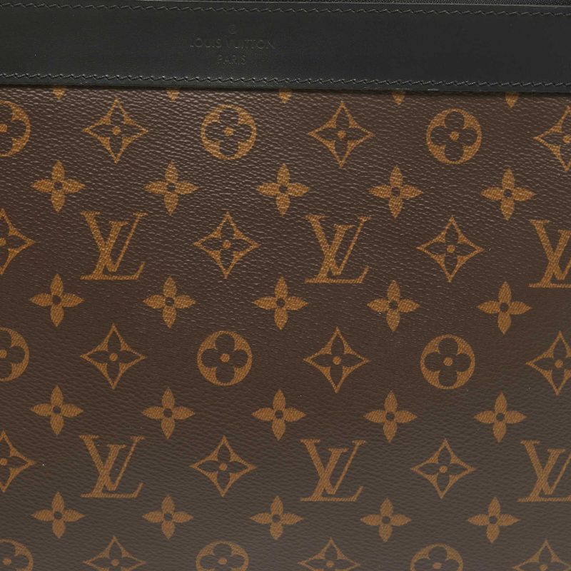 Louis Vuitton Monogram Macassar Canvas Discovery Gm Pochette - Barde - Image 4