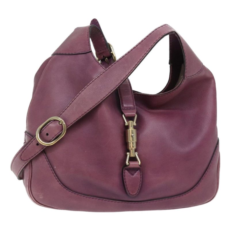 Gucci Jackie  Leather Shoulder Bag () - Barde