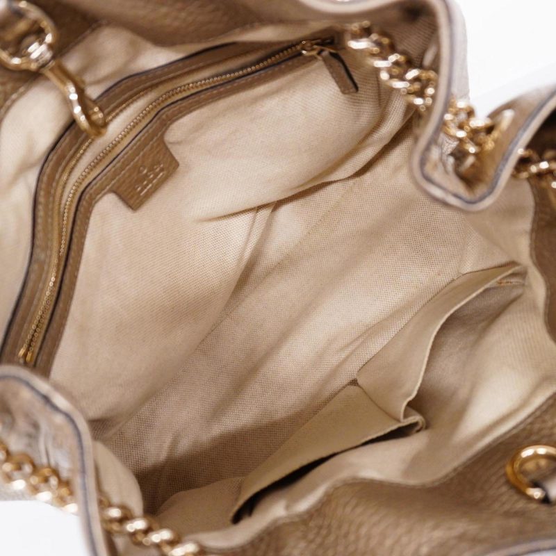Gucci Soho  Leather Shoulder Bag () - Barde - Image 5