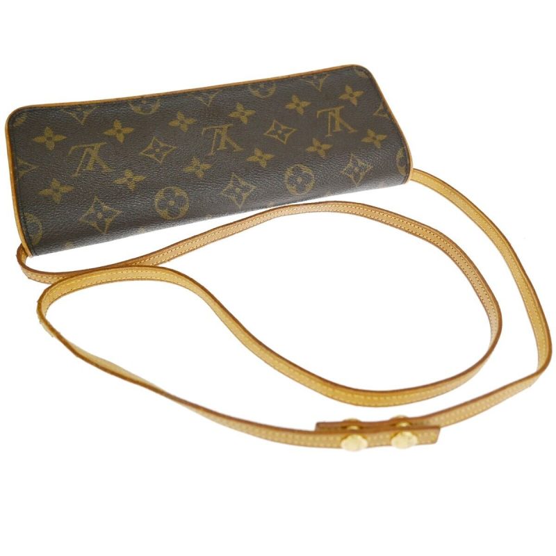 Louis Vuitton Pochette Twin Gm  Canvas Clutch Bag - Barde - Image 4