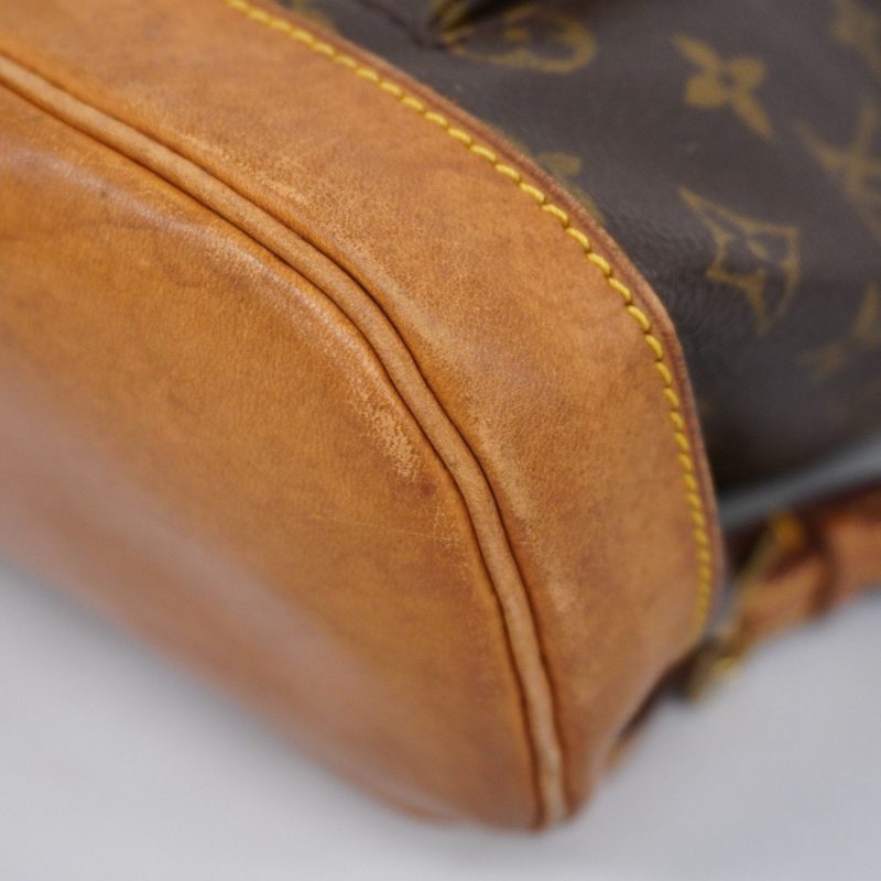 Louis Vuitton Montsouris Mm  Canvas Backpack Bag - Barde - Image 5