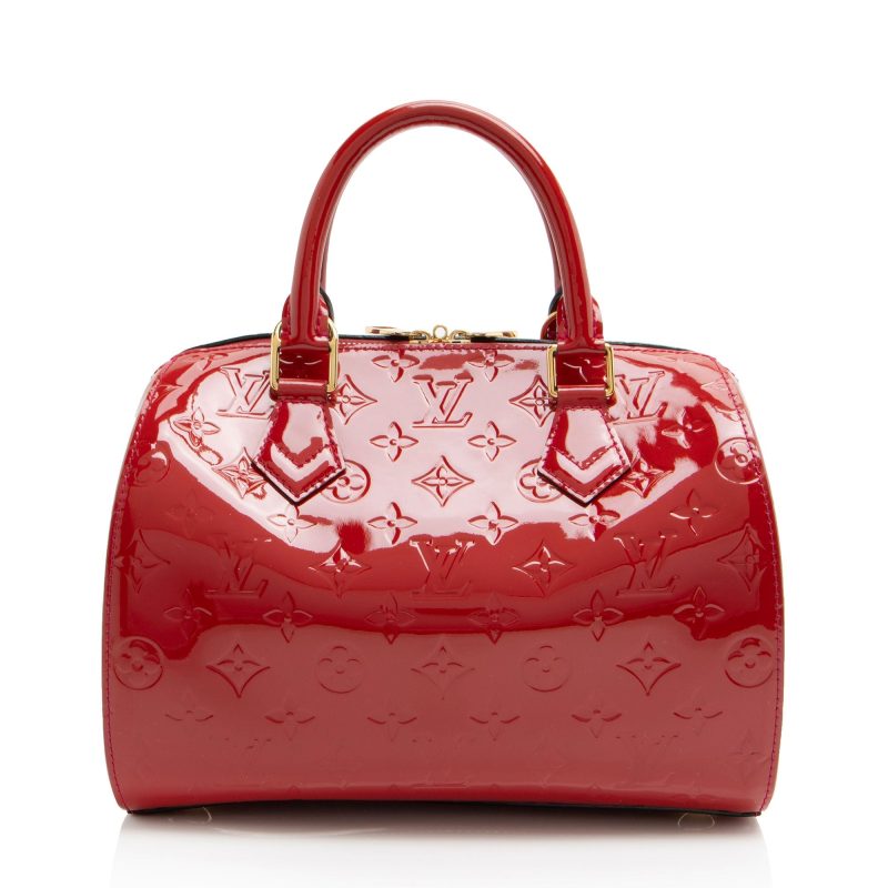 Louis Vuitton Monogram Vernis Montana Satchel - Barde - Image 3