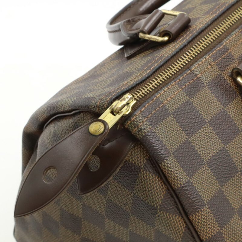 Louis Vuitton Speedy 30  Canvas Handbag - Barde - Image 6
