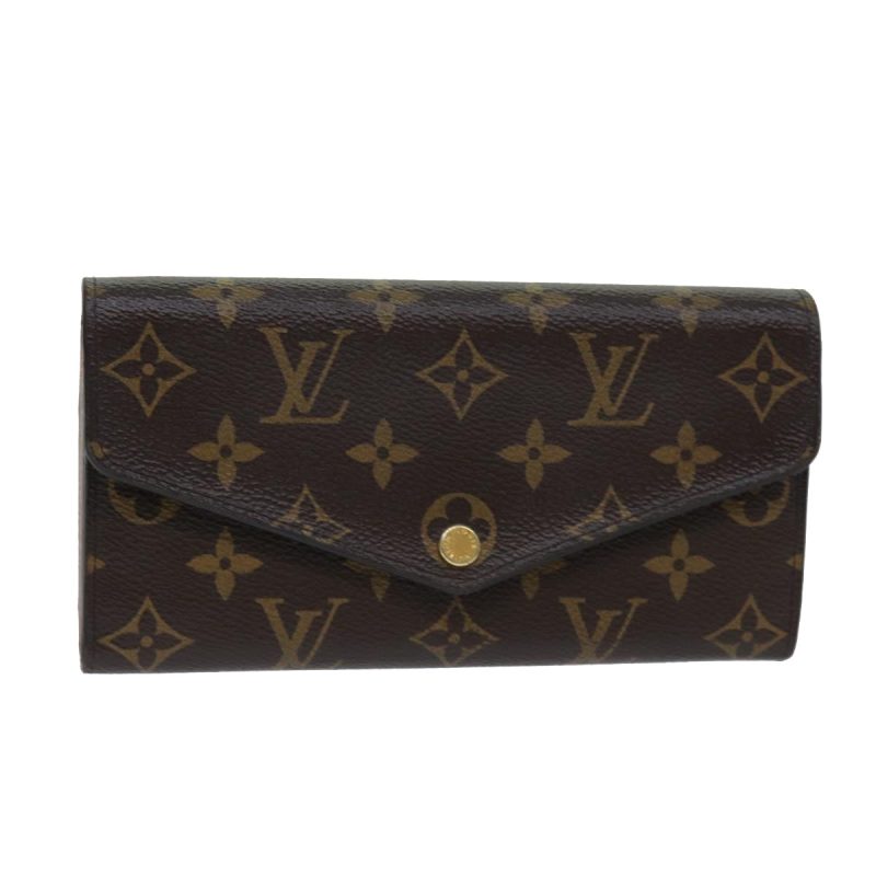 Louis Vuitton Portefeuille Sarah  Canvas Wallet - Barde