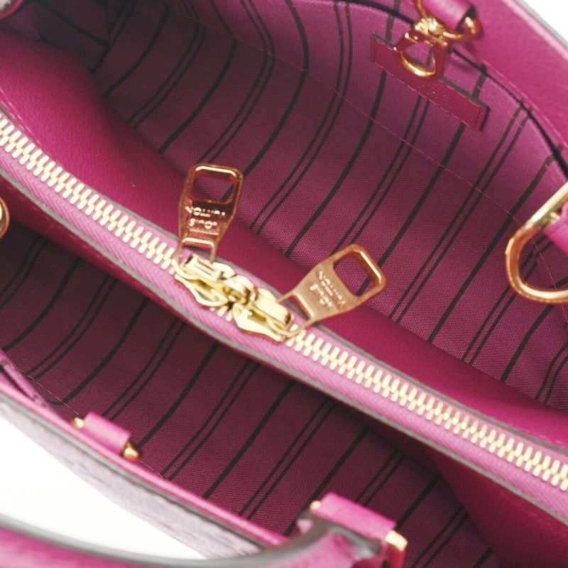 Louis Vuitton Montaigne  Canvas Handbag - Barde - Image 5