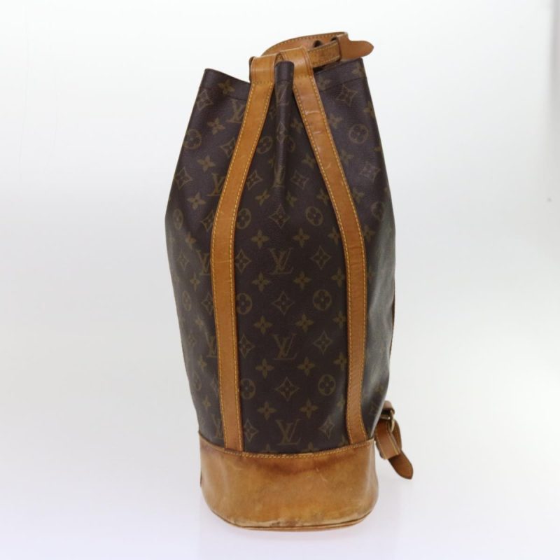 Louis Vuitton Randonnée  Canvas Backpack Bag - Barde - Image 4