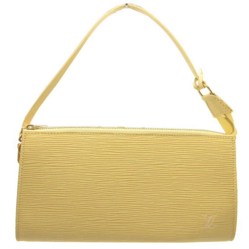 Louis Vuitton Pochette Accessoire  Leather Clutch Bag - Barde