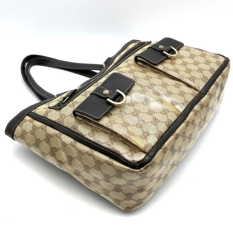 Gucci  Gg Crystal Leather Tote Bag (Pre-Owned) - Barde - Image 5