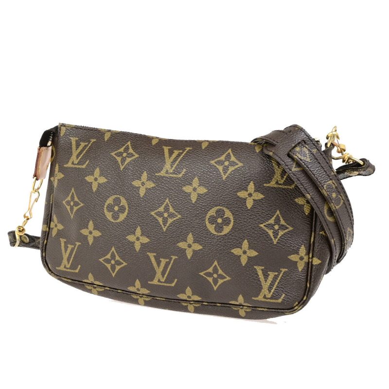 Louis Vuitton Pochette Accessoire  Canvas Clutch Bag - Barde