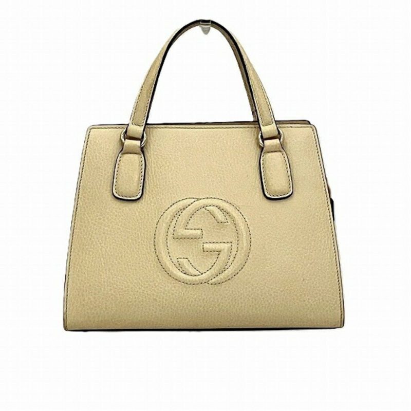 Gucci  Leather Handbag Shoulder Bag (Pre-Owned) - Barde