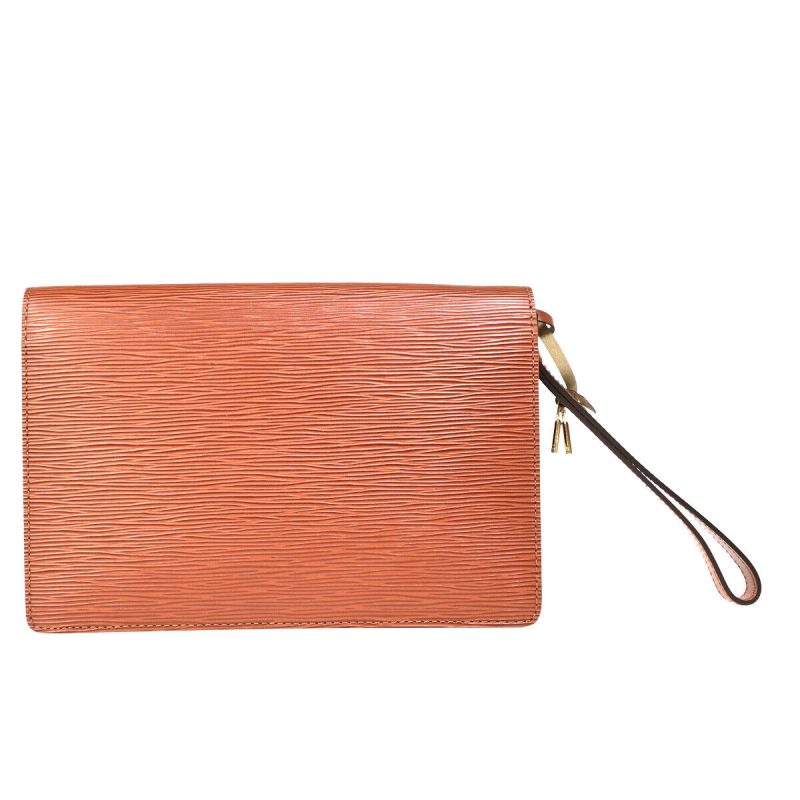 Louis Vuitton Sellier Drangonne  Leather Clutch Bag - Barde - Image 2