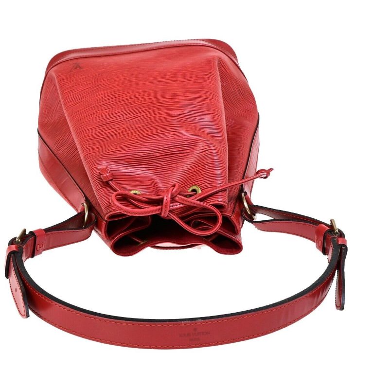 Louis Vuitton Noe  Leather Shoulder Bag - Barde - Image 4