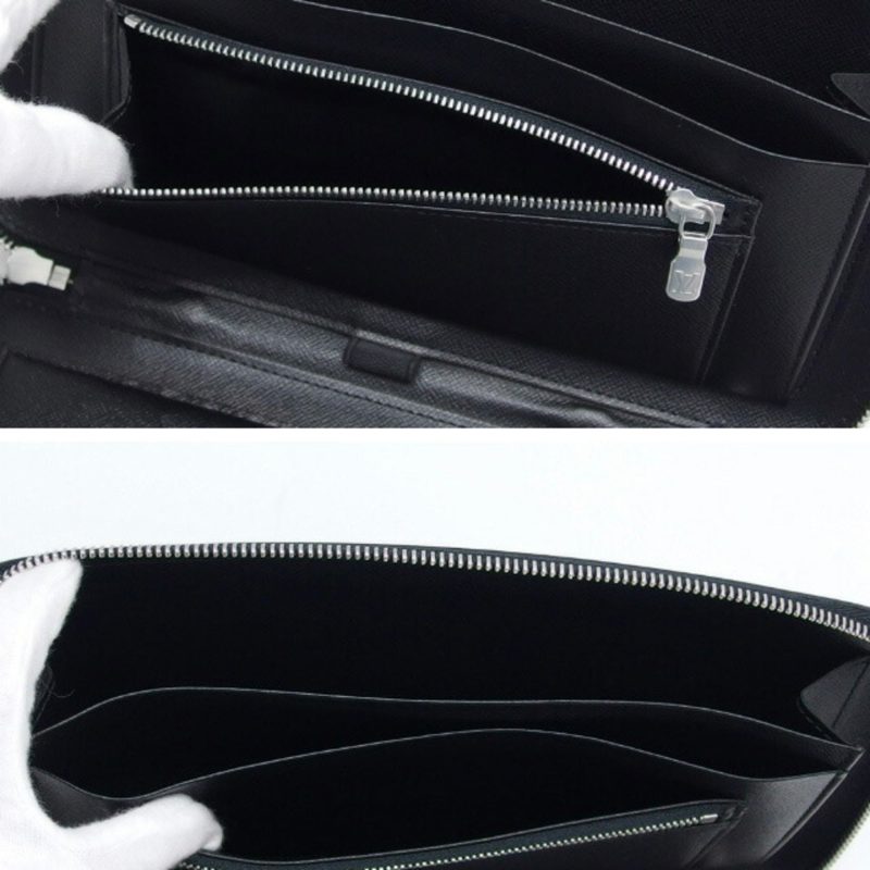 Louis Vuitton Organizer  Leather Clutch Bag - Barde - Image 4