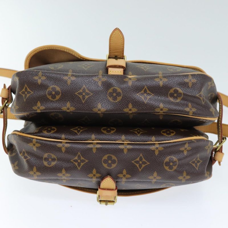 Louis Vuitton Saumur 30  Canvas Shoulder Bag - Barde - Image 3