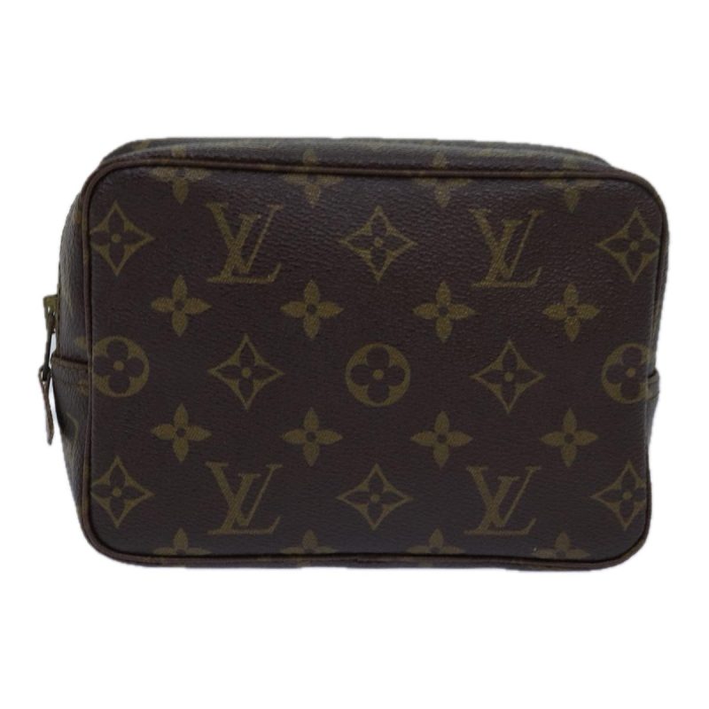 Louis Vuitton Trousse De Toilette 18  Canvas Clutch Bag - Barde
