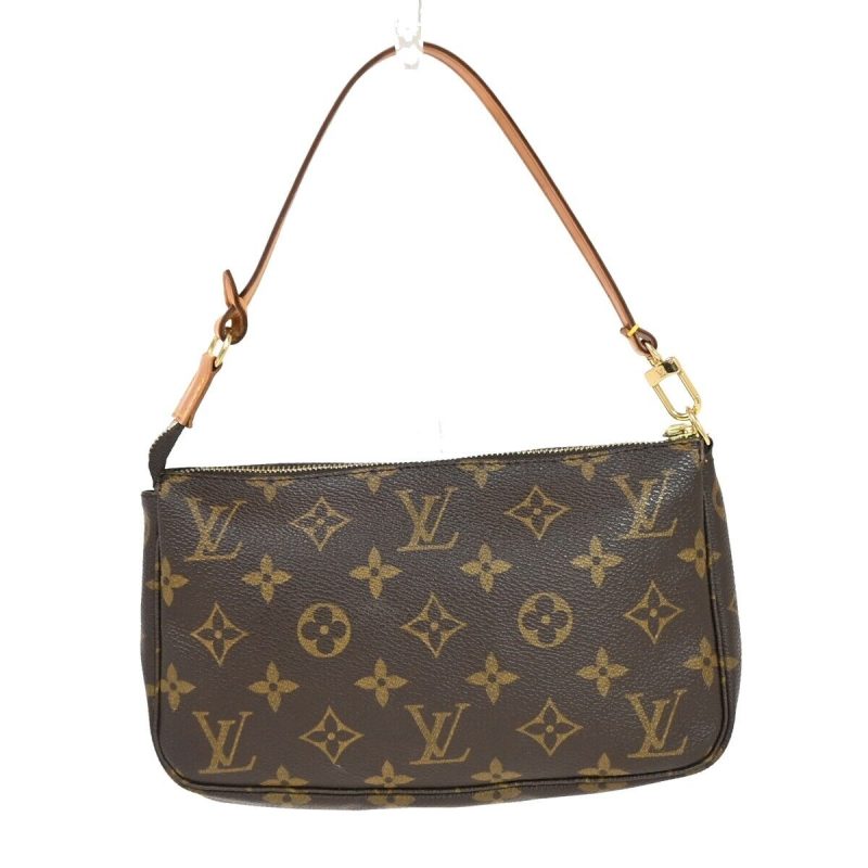 Louis Vuitton Pochette Accessoire  Canvas Clutch Bag - Barde