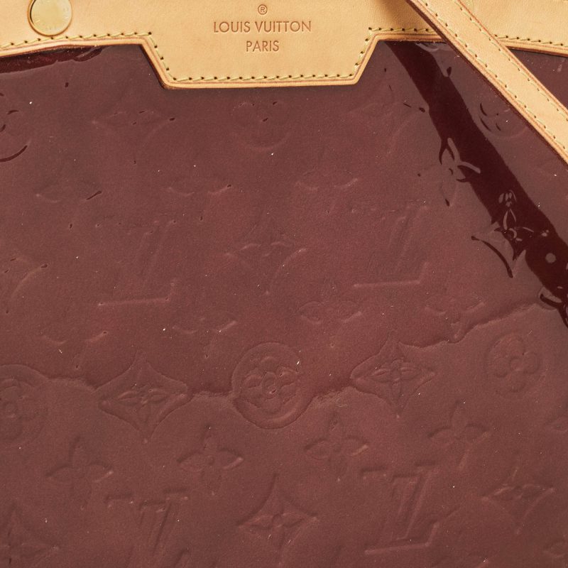 Louis Vuitton Rouge Fauviste Monogram Vernis Brea Gm Bag - Barde - Image 5