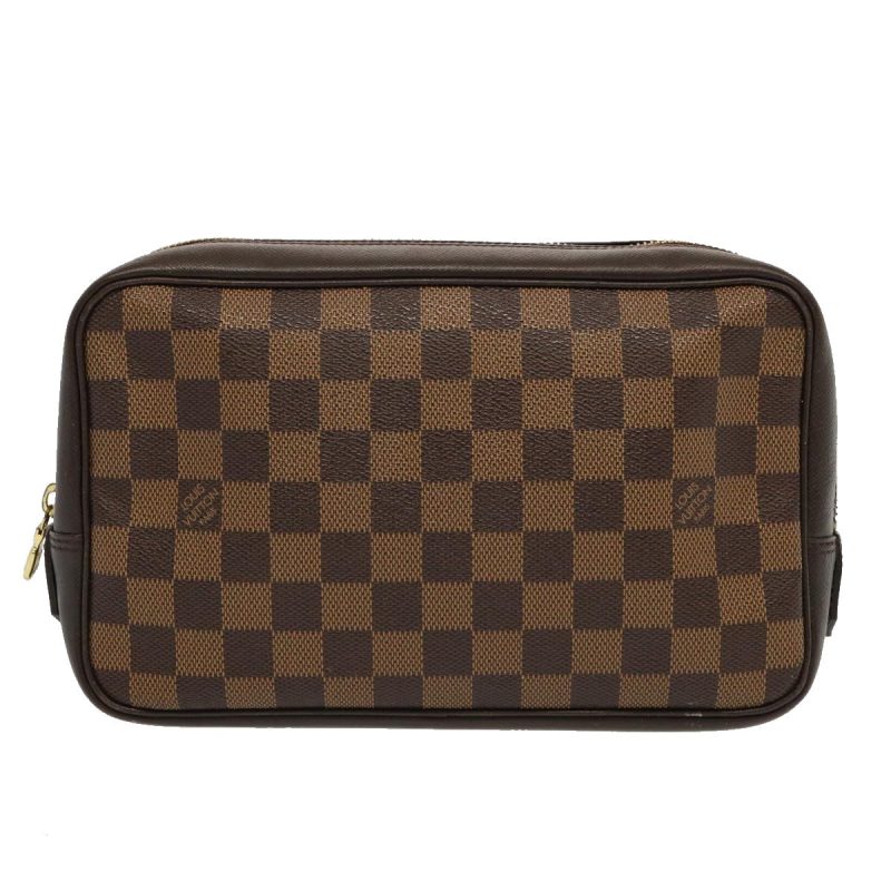 Louis Vuitton Trousse De Toilette  Canvas Clutch Bag - Barde